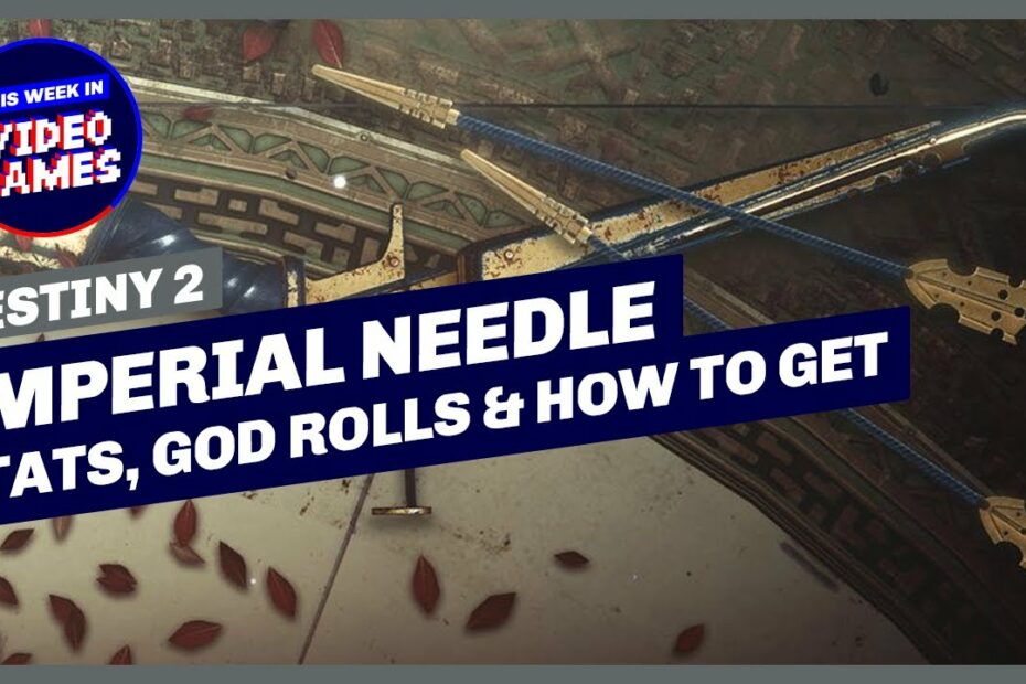Imperial Needle How To Get
