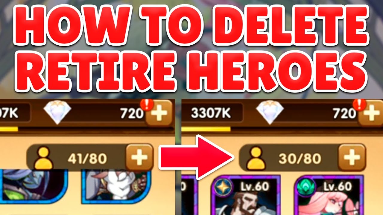 Afk Arena How To Delete Heroes
