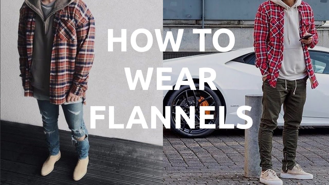 How To Wear A Flannel Over A Hoodie