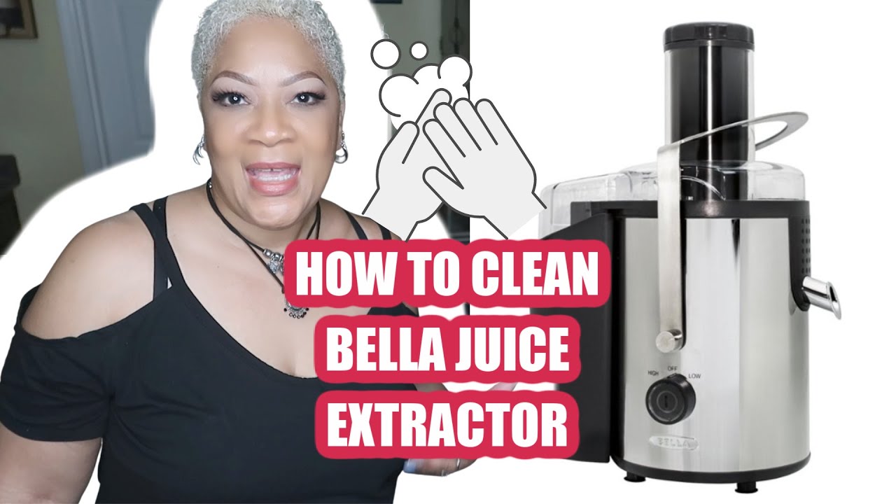 Bella Juicer How To Clean