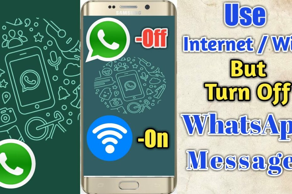 Disconnect Whatsapp From Internet