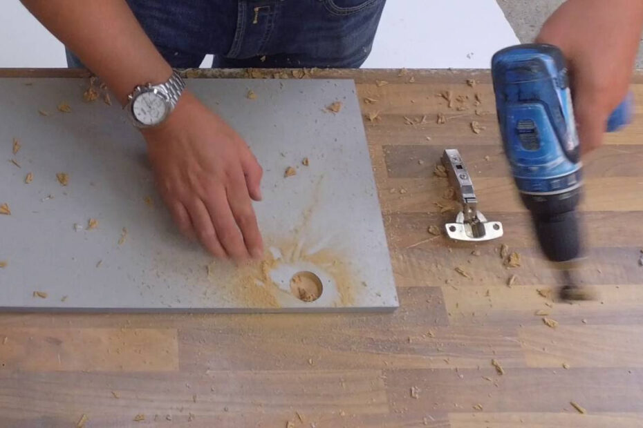How To Plug Drill Holes In Laminate Cabinet Doors