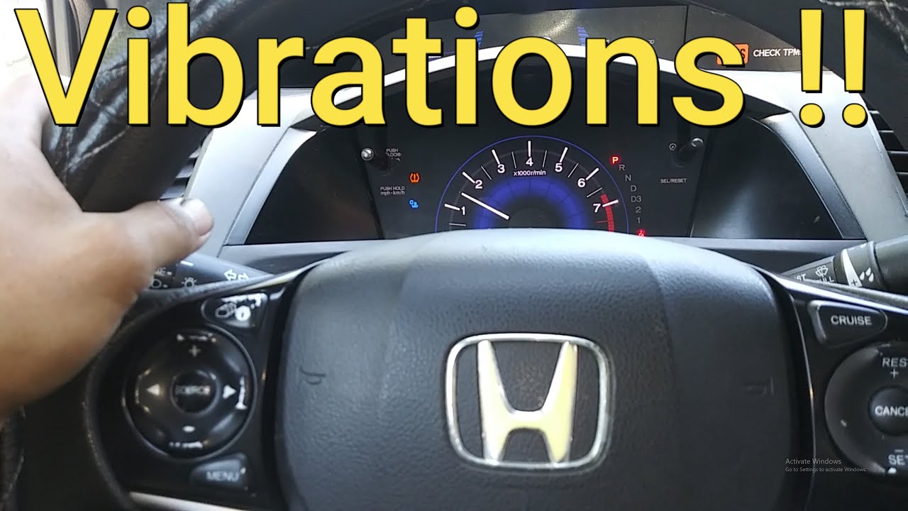 Honda Civic Shakes When Driving