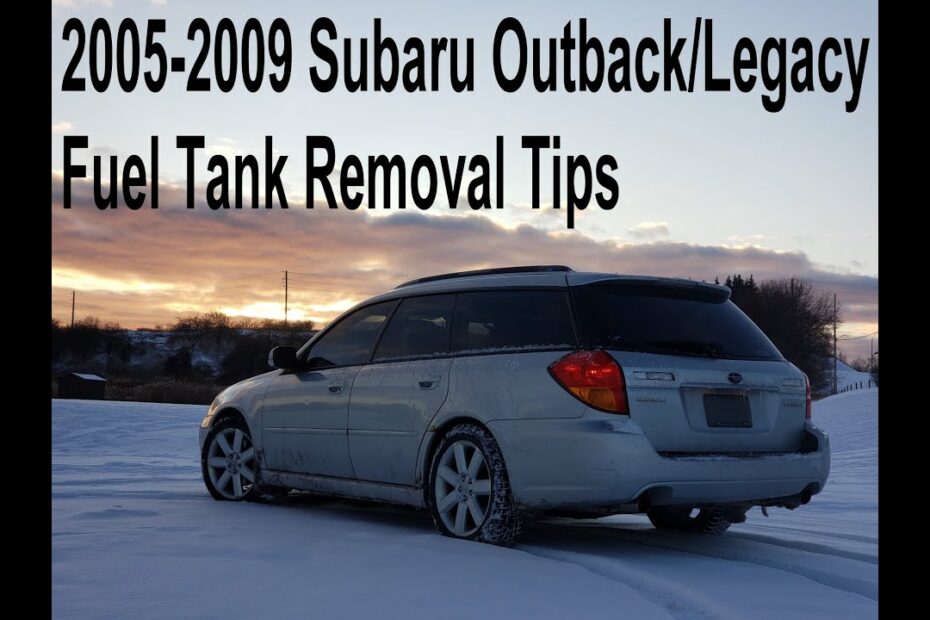 How Big Is A Subaru Outback Gas Tank