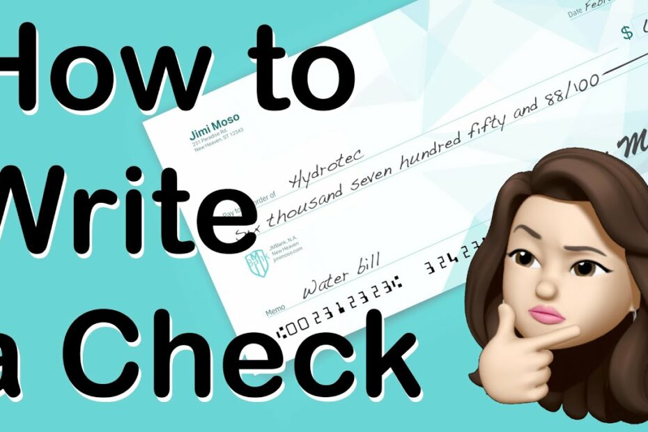 How Do You Write $800 On A Check