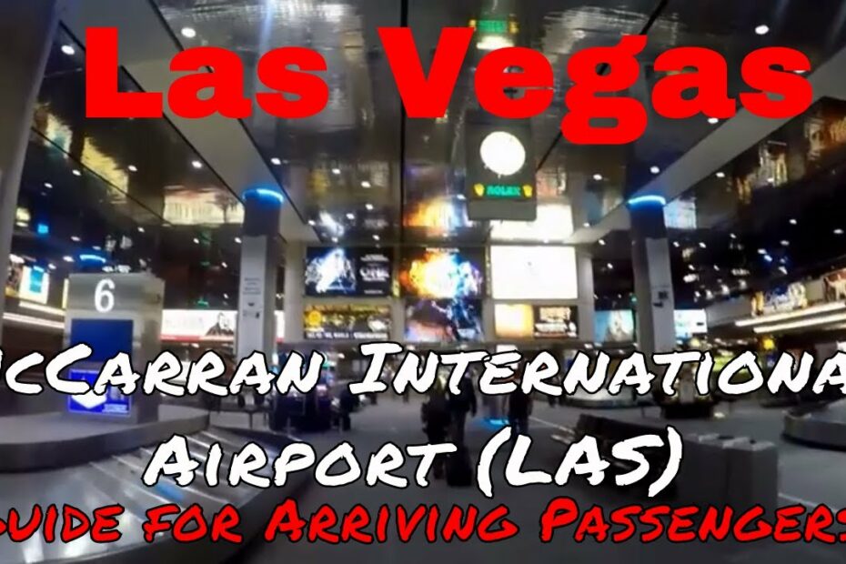 How Early To Arrive At Mccarran Airport