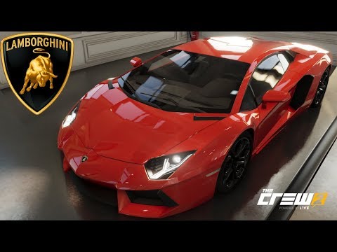 The Crew 2 - Lamborghini Aventador - Customization, Top Speed Run, Review -  Youtube