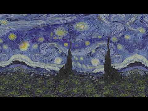 The Starry Night - Van Gogh -360º Vr Binocular - Spatial Sound Inmersive -  Youtube