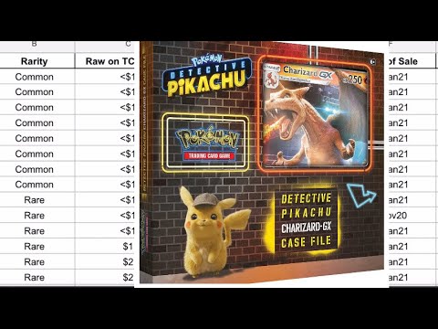 How Much Are Detective Pikachu Cards Worth