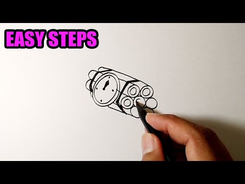 How To Draw A Time Bomb