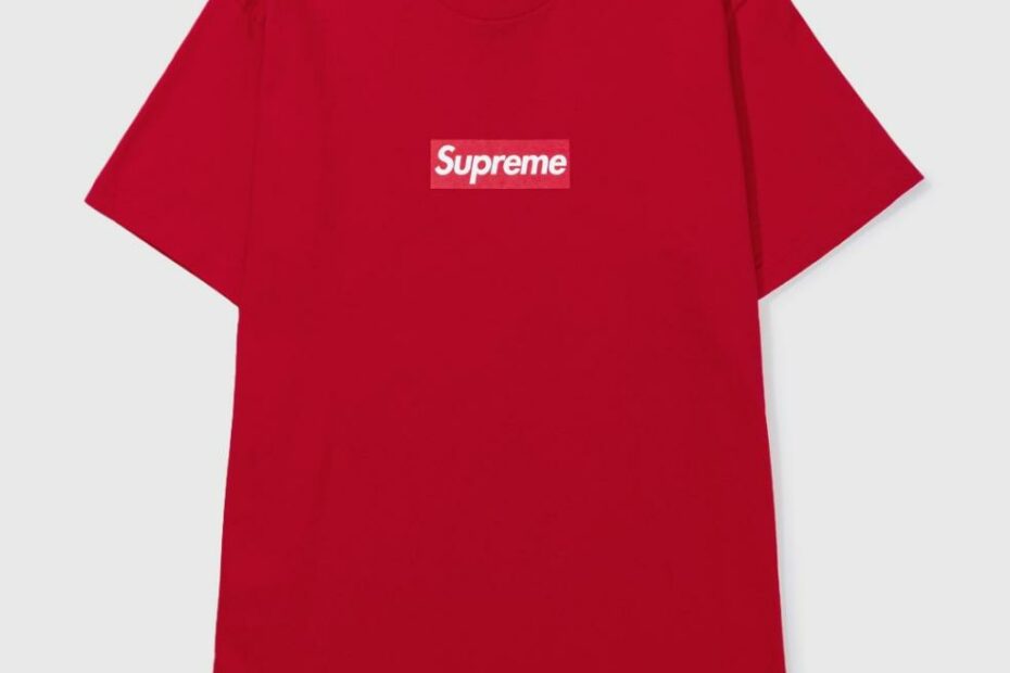 Supreme 20Th Anniversary Box Logo Tee Grey Ss14 Men'S Us