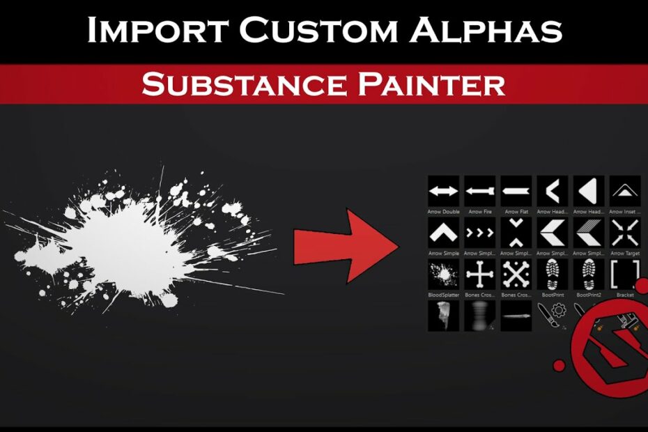 How To Import Alpha In Substance Painter
