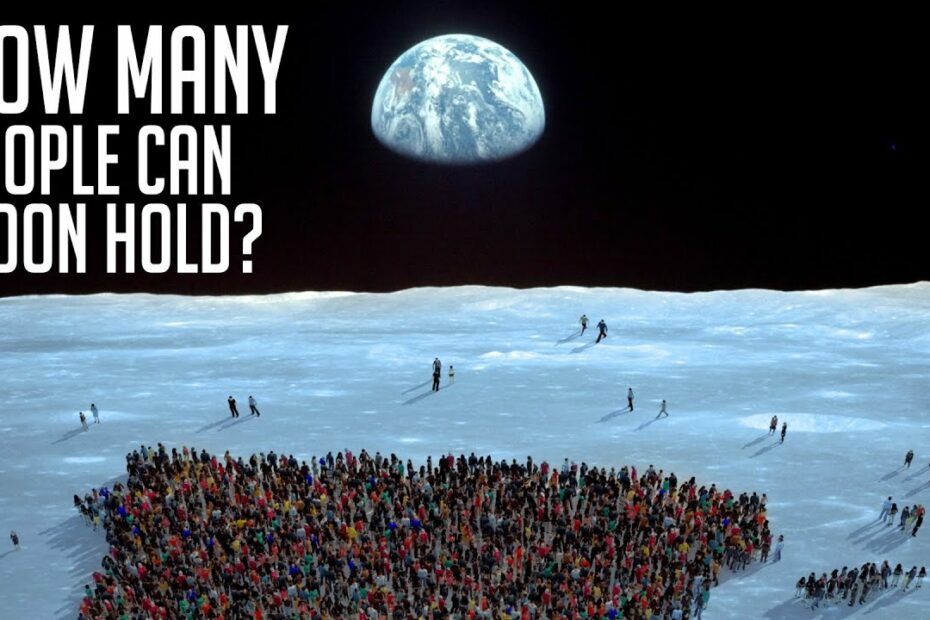 How Many People Can Fit On The Moon