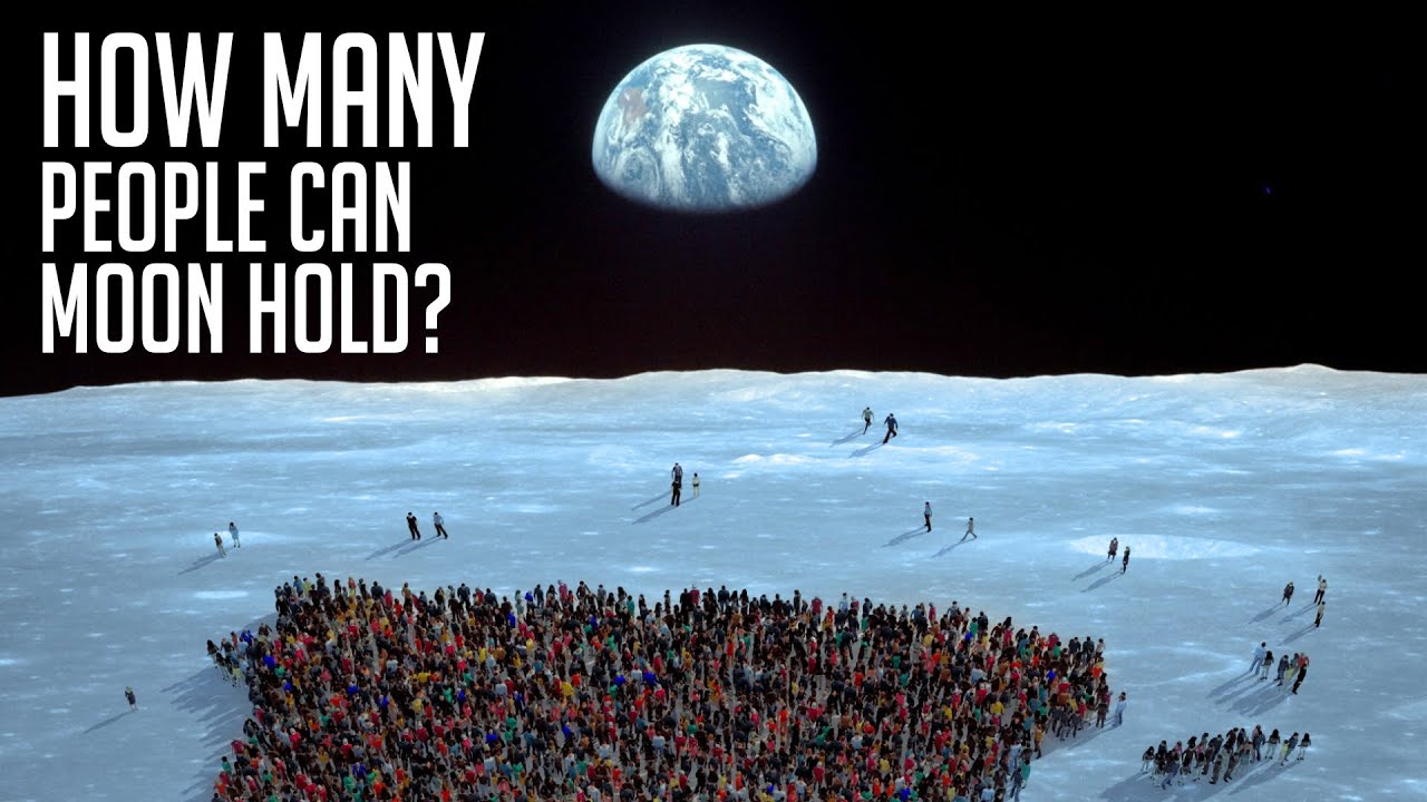 How Many People Can Fit On The Moon