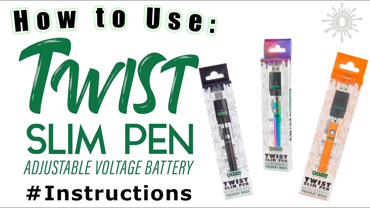 Twist Slim Pen How To Use