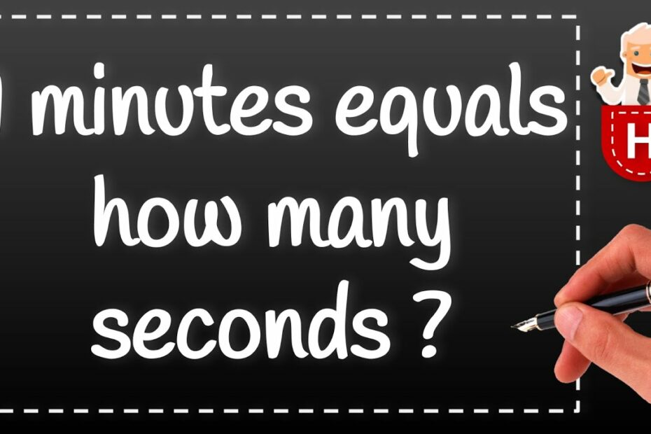 How Many Seconds Is 1.9 Minutes
