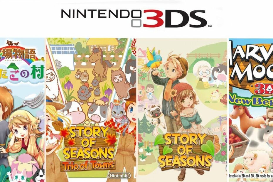 Harvest Moon/Story Of Seasons Games For 3Ds - Youtube