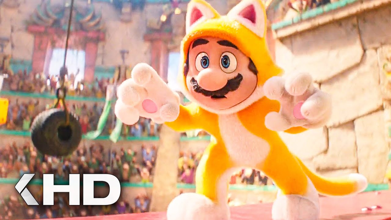 The Super Mario Bros. Movie New Tv Spot - Cat Mario (2023) - Youtube
