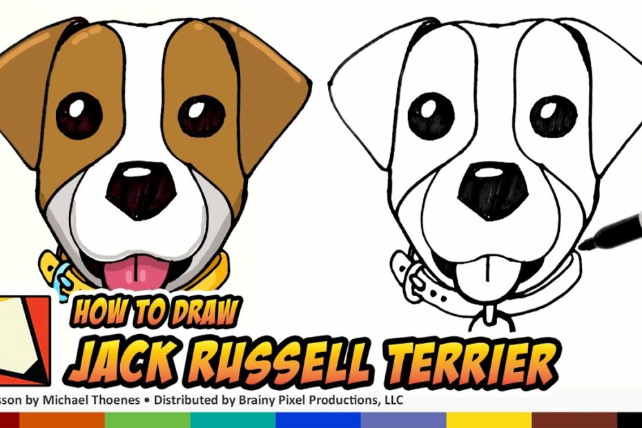 How To Draw A Jack Russell Step By Step Easy
