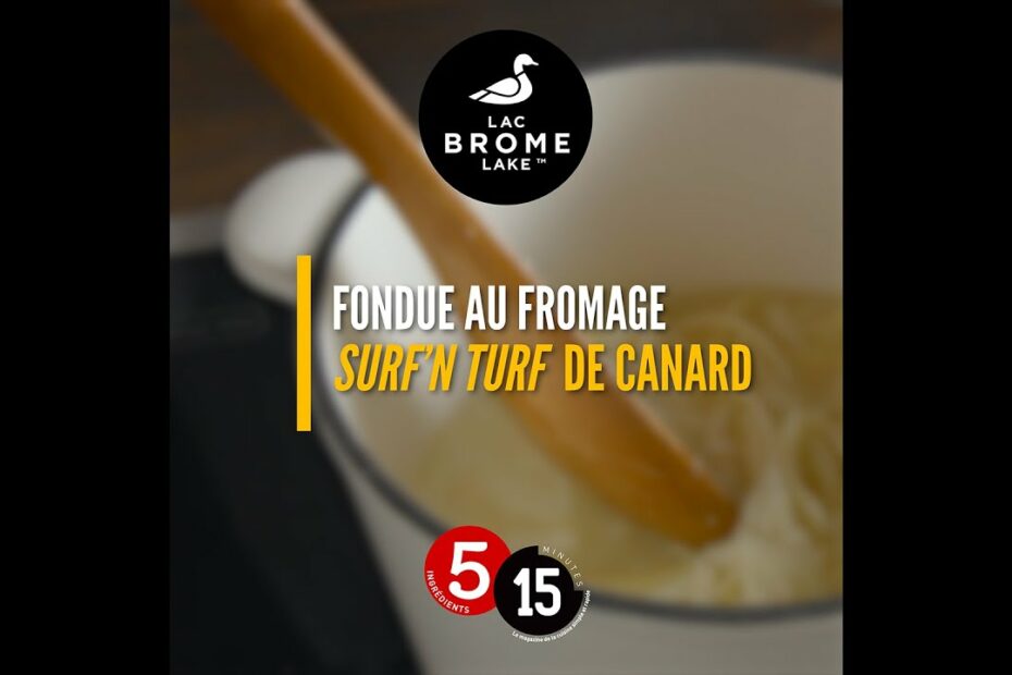 Fondue Au Fromage Surf'N Turf De Canard Pour Deux - Youtube