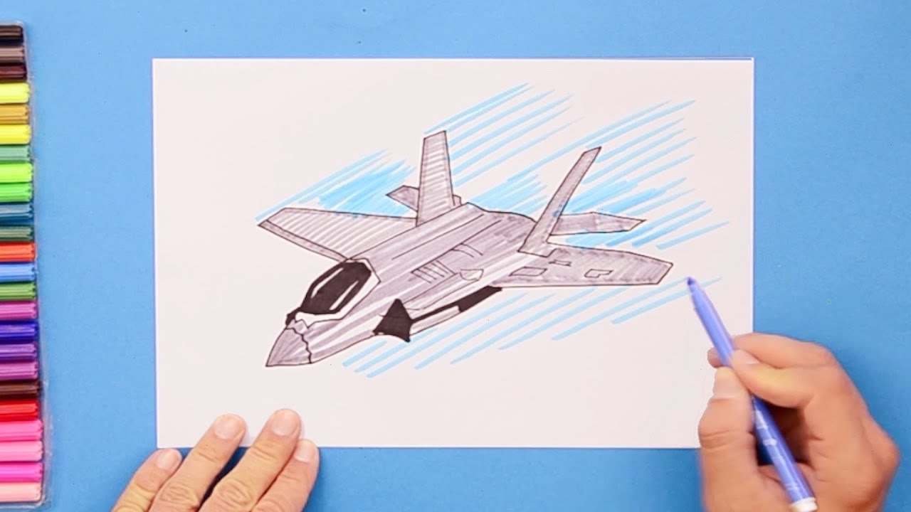 How To Draw F 35
