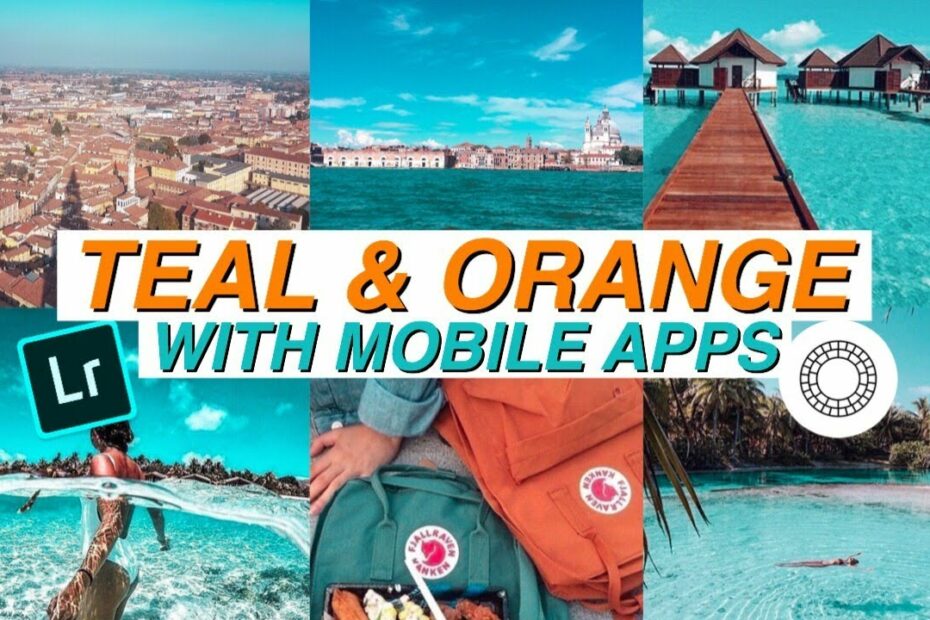 Teal & Orange Tone With Mobile Apps // Color Grading (Lightroom & Vsco) -  Youtube