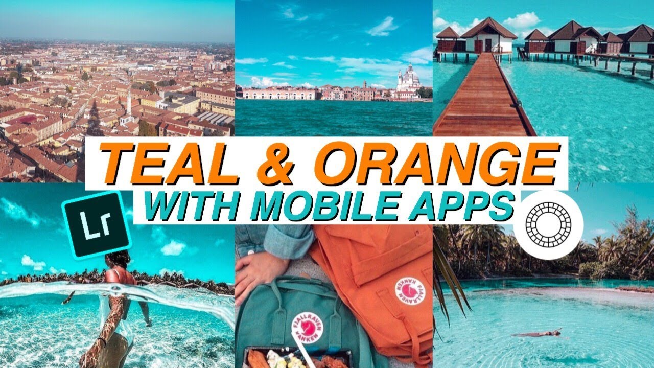 Teal & Orange Tone With Mobile Apps // Color Grading (Lightroom & Vsco) -  Youtube