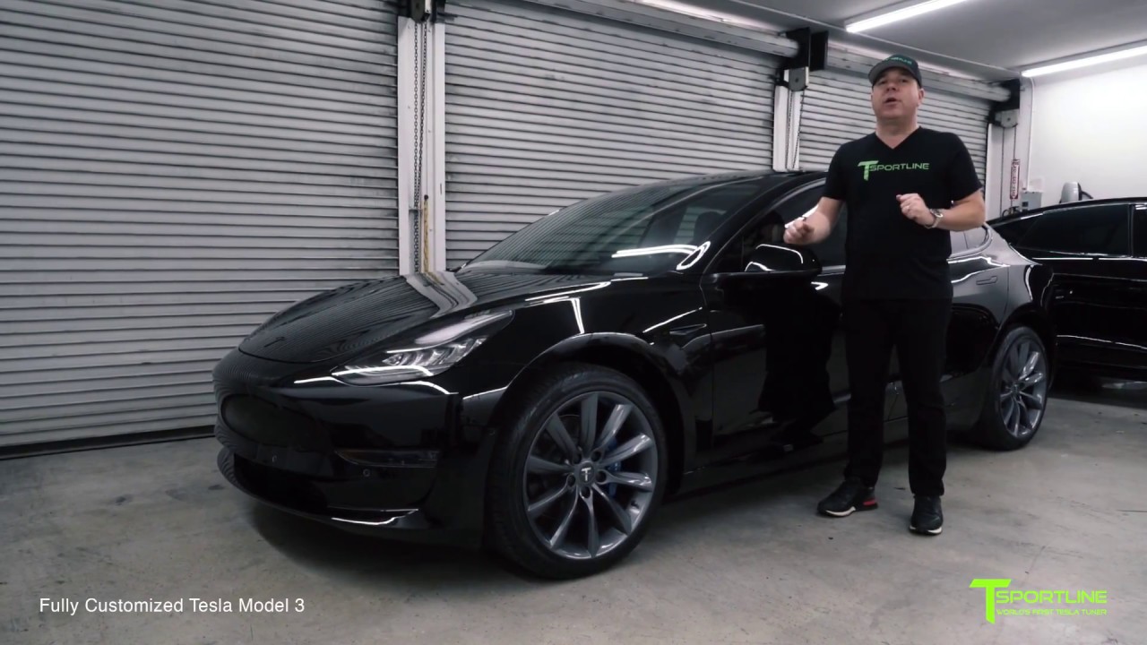 World'S First Customized Tesla Model 3: Project 3X Walkthrough - Youtube