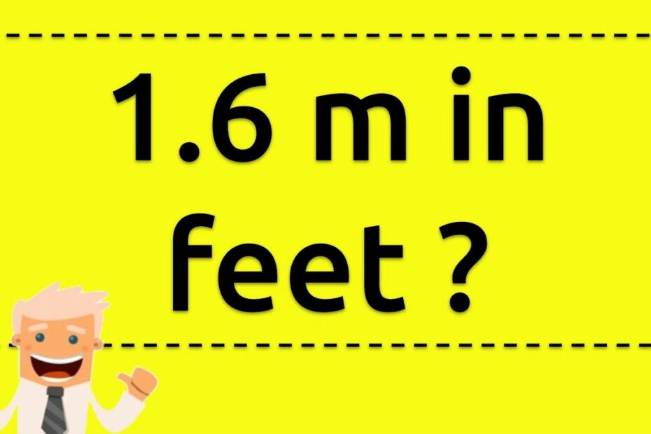 How Many Inches Is 1.6 Feet