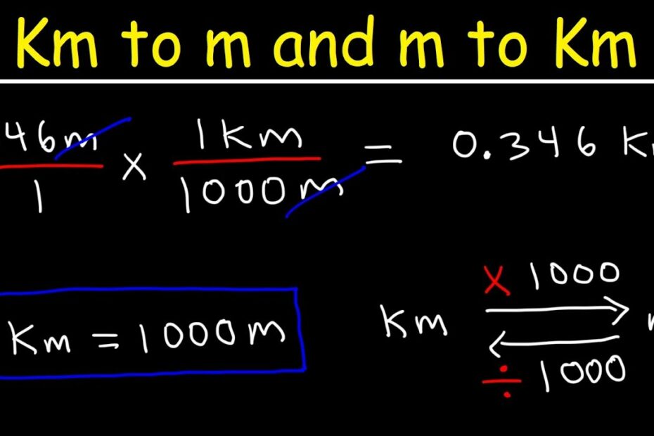 How Many Meters Are In 3.2 Kilometers