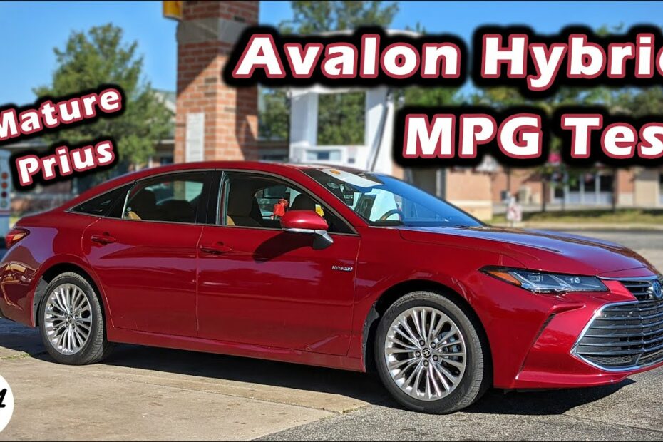 How Many Miles Per Gallon Does A Toyota Avalon Get