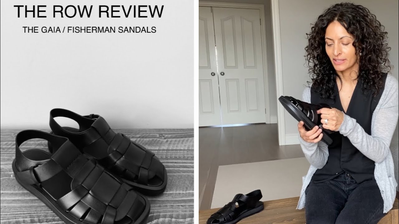 Review - The Row Gaia / Fisherman Caged Sandals Review. Fit/Sizing, Price,  How To Style. - Youtube