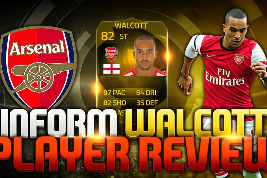 Fifa 15 Striker Inform Theo Walcott Review + In Game Stats Ultimate Team -  Youtube