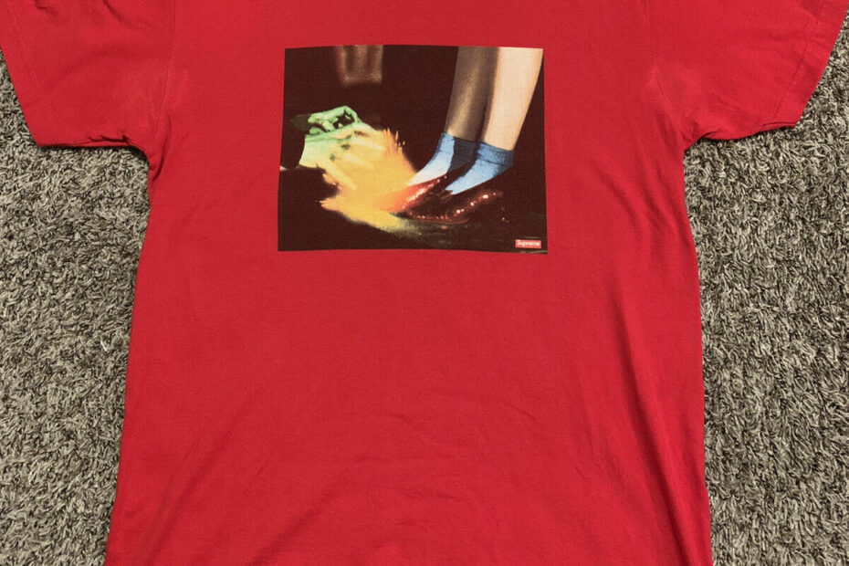 Supreme Dorothy Wicked Witch Red T-Shirt Box Logo Rare Wizard Of Oz Large |  Ebay