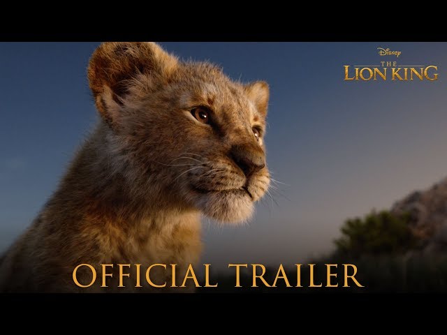 The Lion King Official Trailer - Youtube