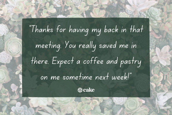 35+ Different Ways To Say 'Thank You For Thinking Of Me' | Cake Blog