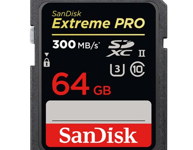 Thẻ Nhớ Sdxc Sandisk Extreme Pro 64Gb 300Mb/S Chính Hãng Giá Tốt