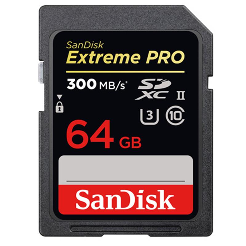 Thẻ Nhớ Sdxc Sandisk Extreme Pro 64Gb 300Mb/S Chính Hãng Giá Tốt