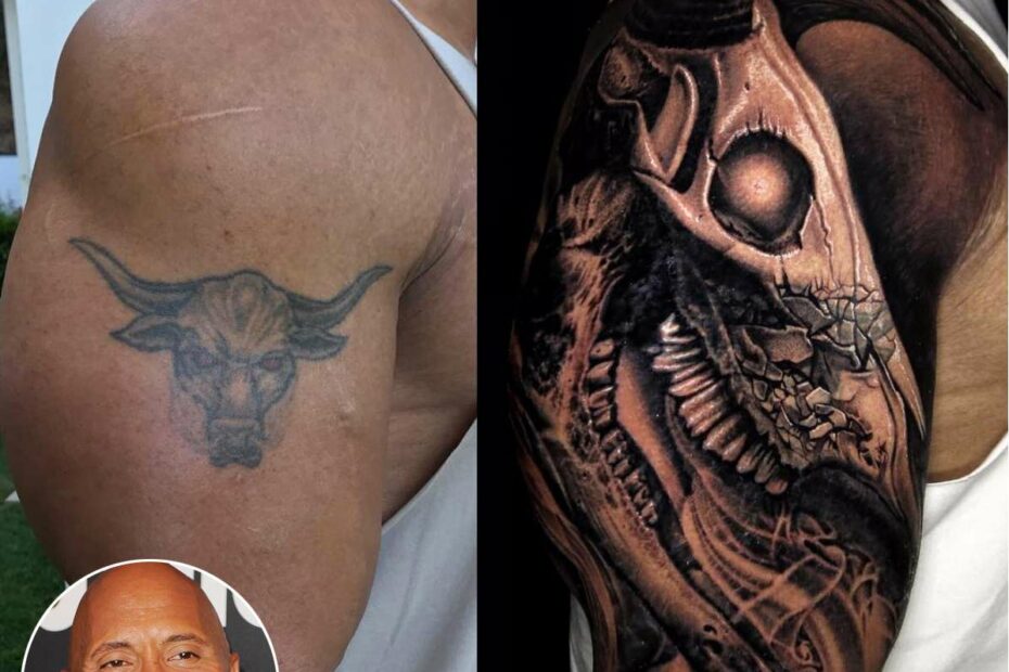 Dwayne 'The Rock' Johnson Changed His Iconic Bull Tattoo