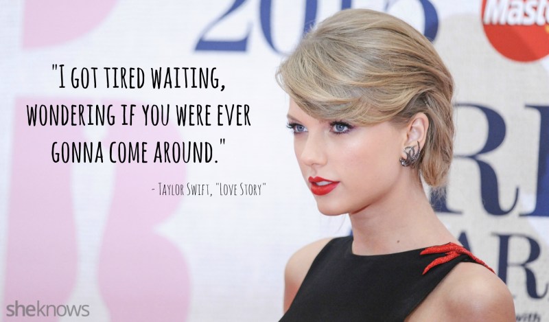 16 Taylor Swift Lyrics That Work Even Better As Pick-Up Lines – Sheknows