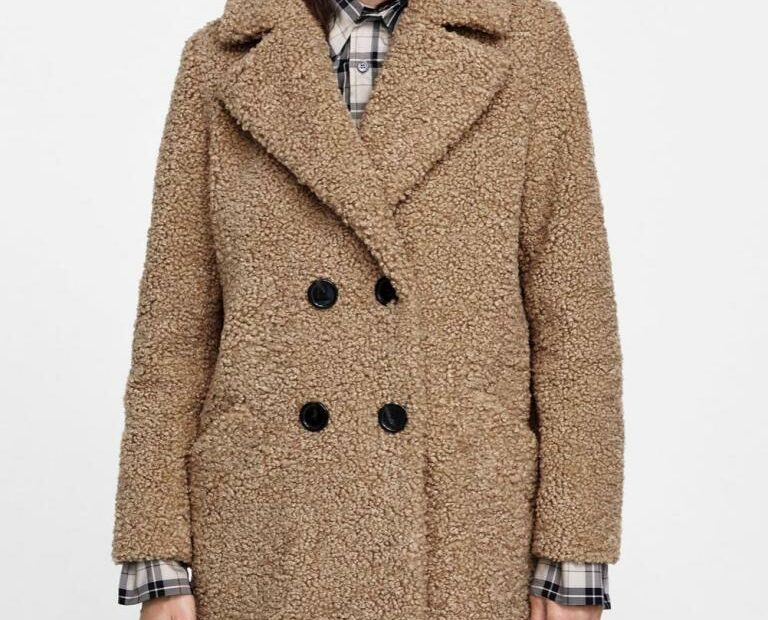 Zara Textured Faux Shearling Teddy Bear Coat, Women'S Fashion, Coats,  Jackets And Outerwear On Carousell