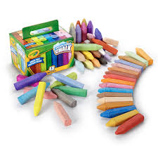 Amazon.Com: Crayola Ultimate Washable Chalk Collection (64Ct), Bulk Sidewalk  Chalk, Outdoor Chalk For Kids, Anti-Roll Sticks, Nontoxic, 4+ : Toys & Games