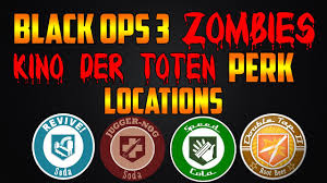 All Perks On Kino Der Toten?! - Youtube