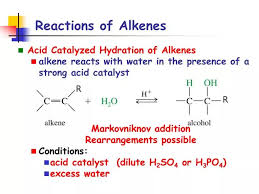 Reaction Of Alkene With Dilute H2So4 | How Does H2So4 React With ...