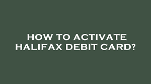 How To Activate Halifax Debit Card (2024) - Youtube