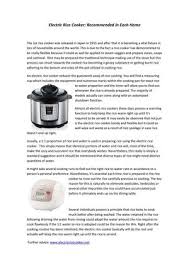 What Are The Disadvantages Of Using A Rice Cooker? - Quora