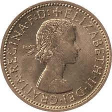 1945 Uk Halfpenny Value, George Vi