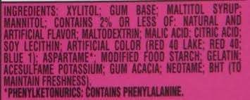 Amazon.Com : Ice Breakers Ice Cubes Raspberry Sorbet Sugar Free Chewing Gum  Bottles, 3.24 Oz (6 Count, 40 Pieces) : Everything Else