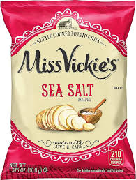 Amazon.Com: Miss Vickie'S Sea Salt & Malt Vinegar Chips 200G/7.1 Oz.,  {Imported From Canada}