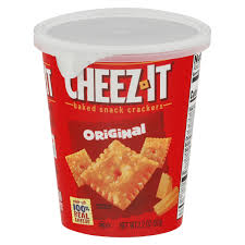 Cheez-It Reduced Fat Original Baked Snack Cheese Crackers, Made With 100%  Real Cheese, 11.5 Oz - Walmart.Com